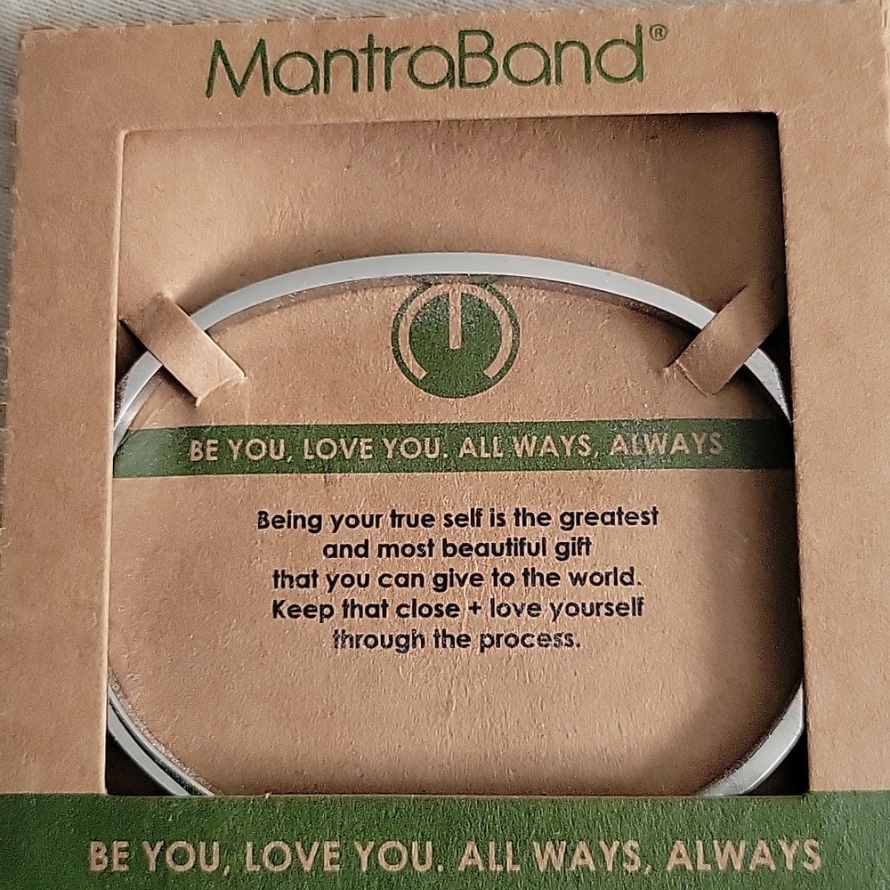 MantraBand BE YOU, LOVE YOU, ALL WAYS, ALWAYS
